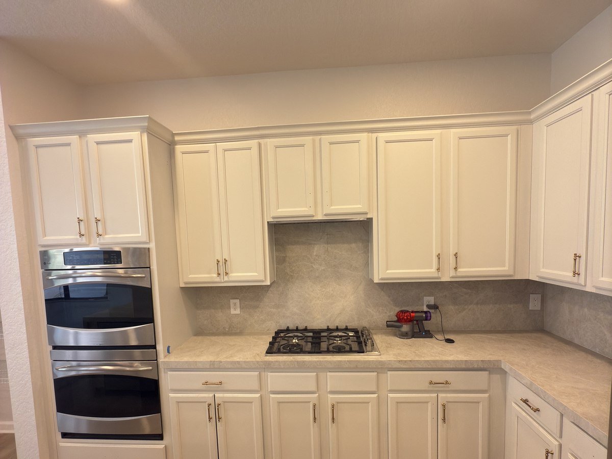 White Kitchen, Double Wall Oven, South Florida